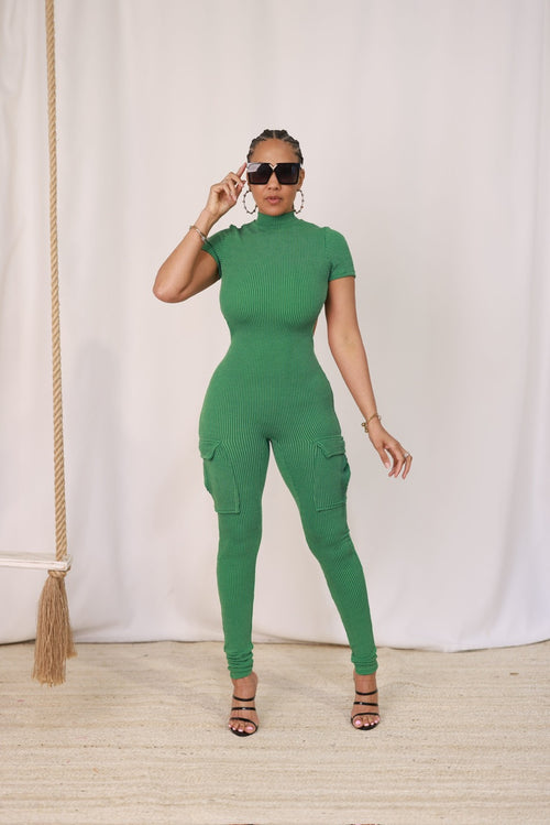 No Limit Jumpsuit - Green (22)