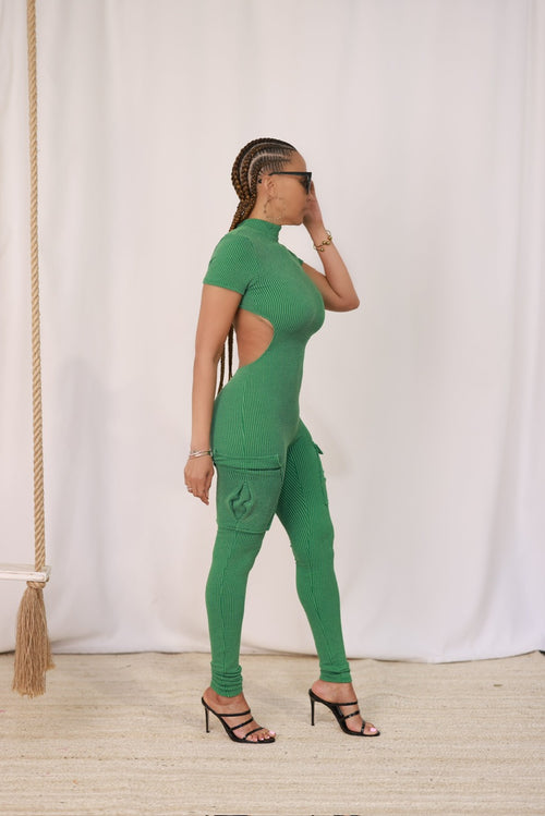 No Limit Jumpsuit - Green (22)