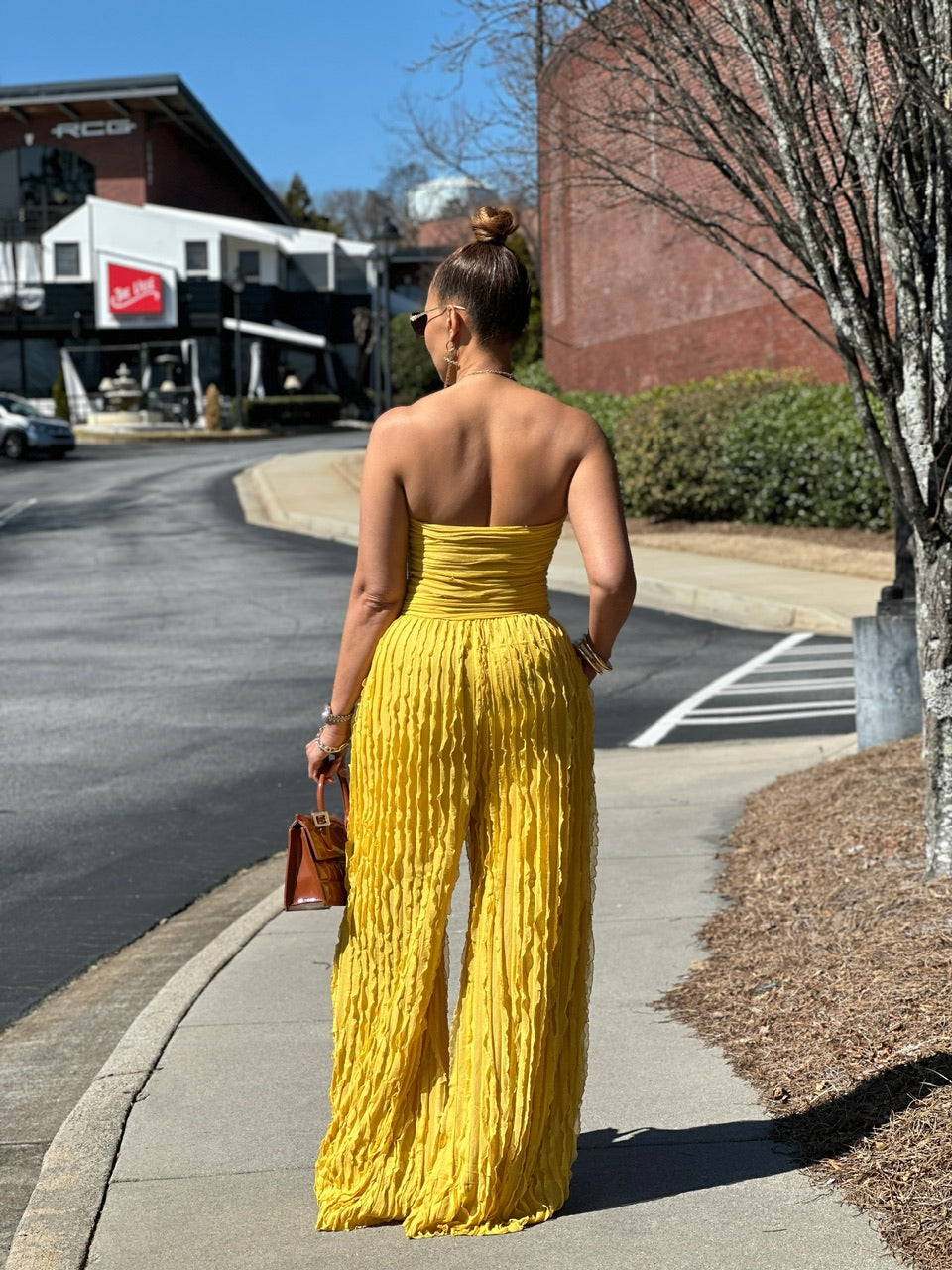 Alexia Jumpsuit - Mustard (33)