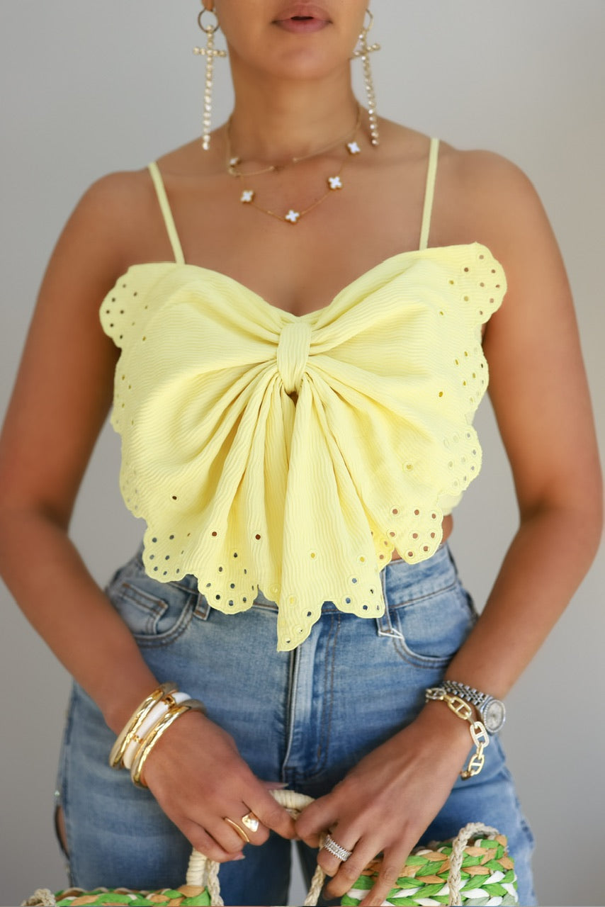 Butterfly Effect Top - Yellow (31)