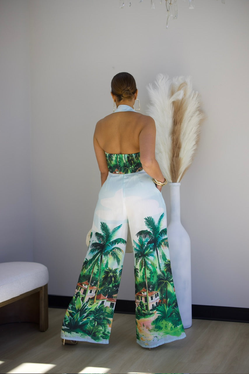 Tropical Vibes Pant Set