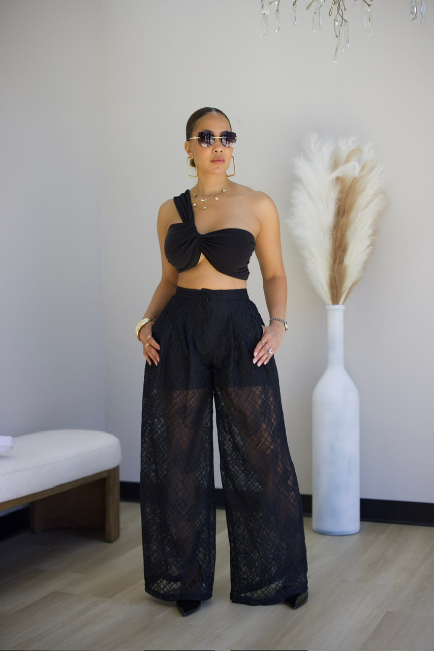 Laced But Not Least Pants - Black (04)