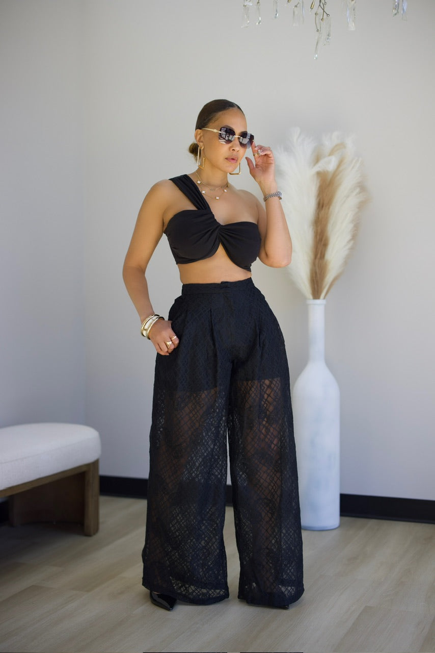 Laced But Not Least Pants - Black (04)