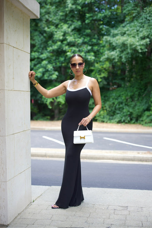 Saucy Maxi Dress - Black (01)