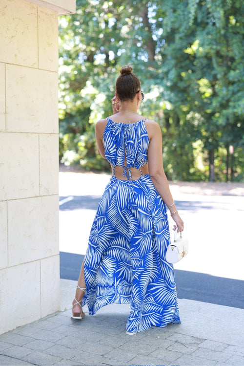 Sorrento Maxi Dress - Blue (F)